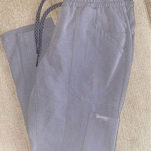 Jaanuu grey scrub pants lightly worn size XSP